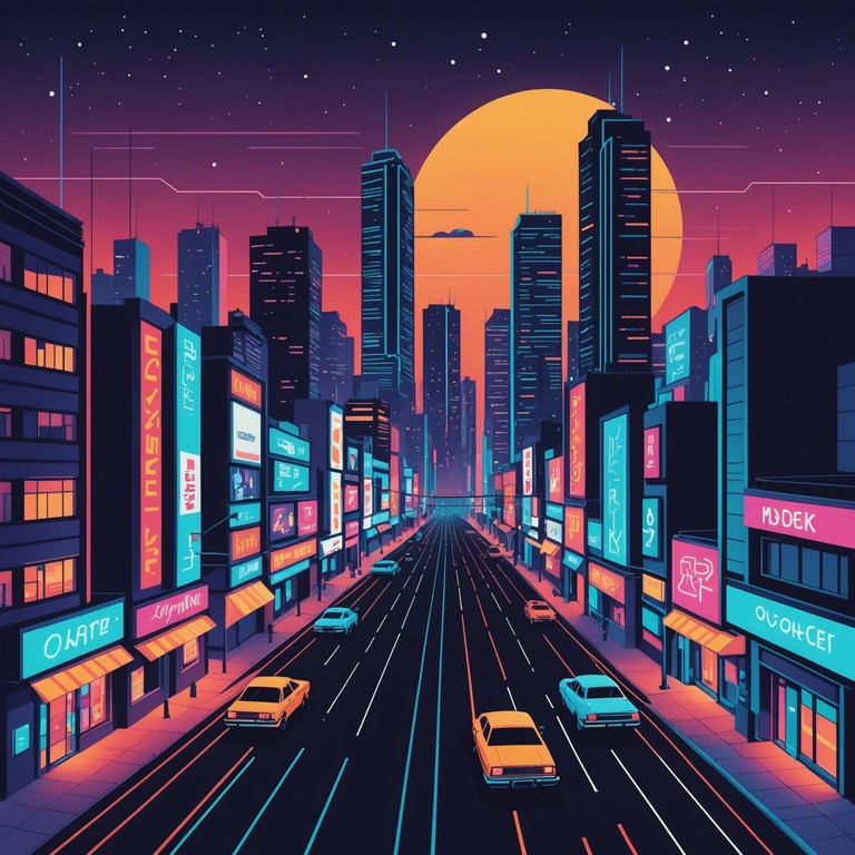 Imagine a track that captures the essence of a city's heartbeat at night, with pulsating electronic beats, catchy hooks, and a rich atmosphere created through layered synths and driving basslines. Perfect for night drives or boosting your party playlist.