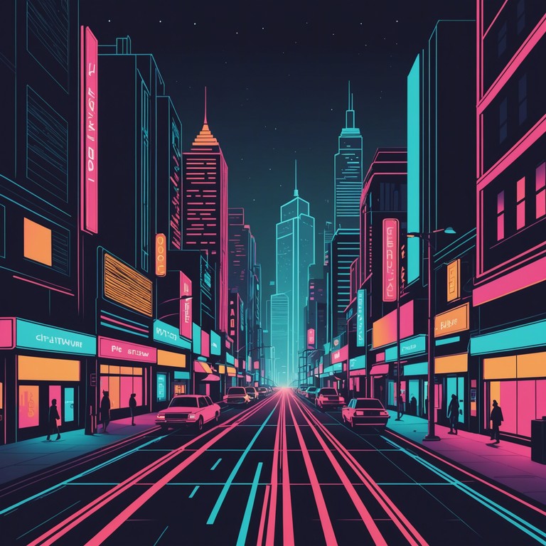 This track embodies the urban elegance and smooth confidence of a city night. A perfect blend of retro and modern, it features slick synth lines and deep bass that groove effortlessly, encapsulating the essence of new jack swing with a contemporary twist. Delivering an evocative cityscape, this composition turns any moment into an experience of cool sophistication.