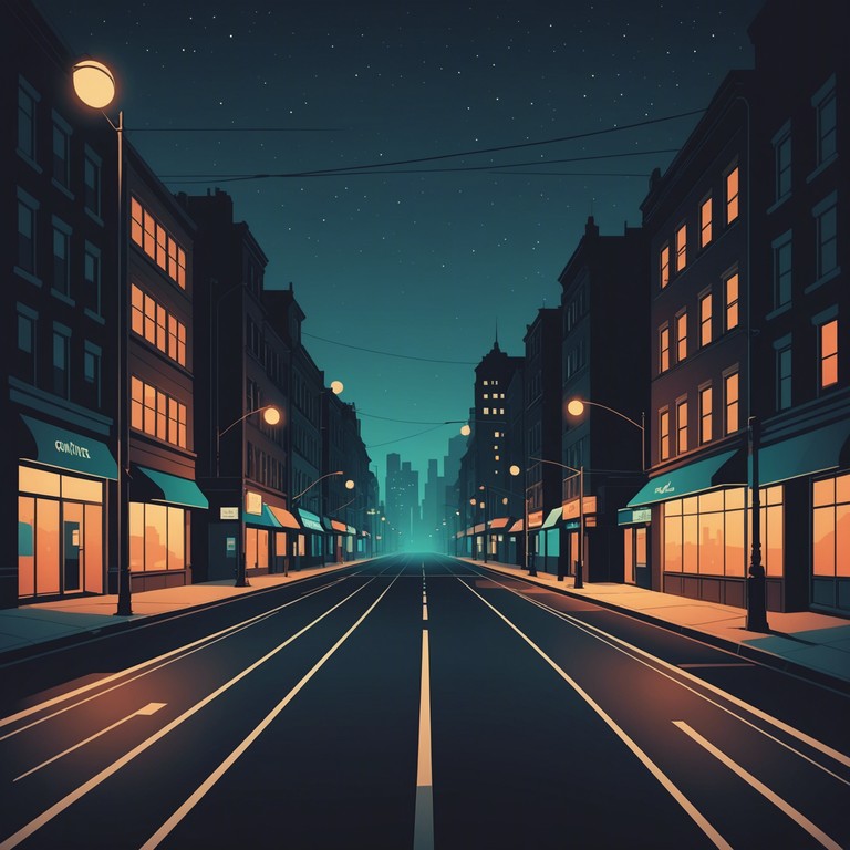 This song encapsulates the tense atmosphere of a city at night, characterized by gritty, pulsating beats and a dark, edgy vibe that mirrors the urban landscape enveloped in moonlight and shadow. The music is a journey through the streets, with each chord heightening the feeling of unease and watchfulness.