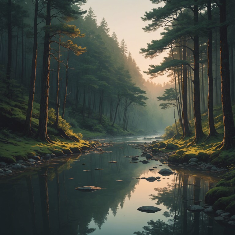 Echoes through time invites the listener into a deep, orchestral exploration where each note and string section builds into a rich tapestry of historical depth and emotional resonance. The musical arrangement acts as a bridge, connecting the grandeur of ancient epics with the intimacy of serene reflection.