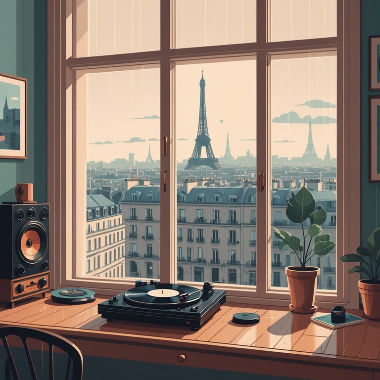 Imagine walking through the lamp lit streets of paris as gentle lofi beats and a soulful saxophone paint a picture of love and intimacy. The city's whispers mingle with the music, creating a captivating atmosphere of romance and introspection.