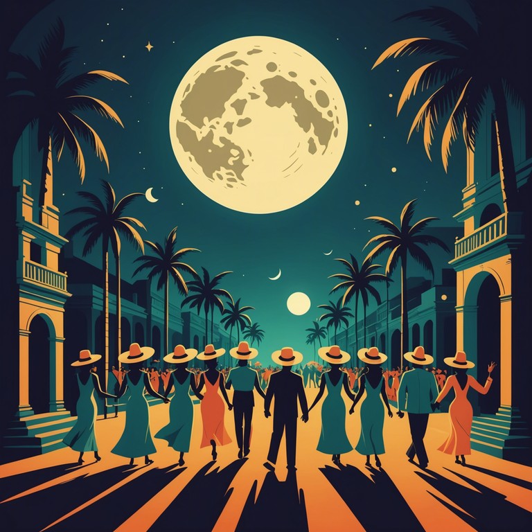 This track features a unique fusion of traditional samba rhythms intertwined with eerie, ghostly melodies that evoke a sense of mystery and suspense, perfect for a thematic twist on classic samba. The music transitions smoothly between lively beats and chilling, suspenseful interludes, providing an intriguing auditory experience.