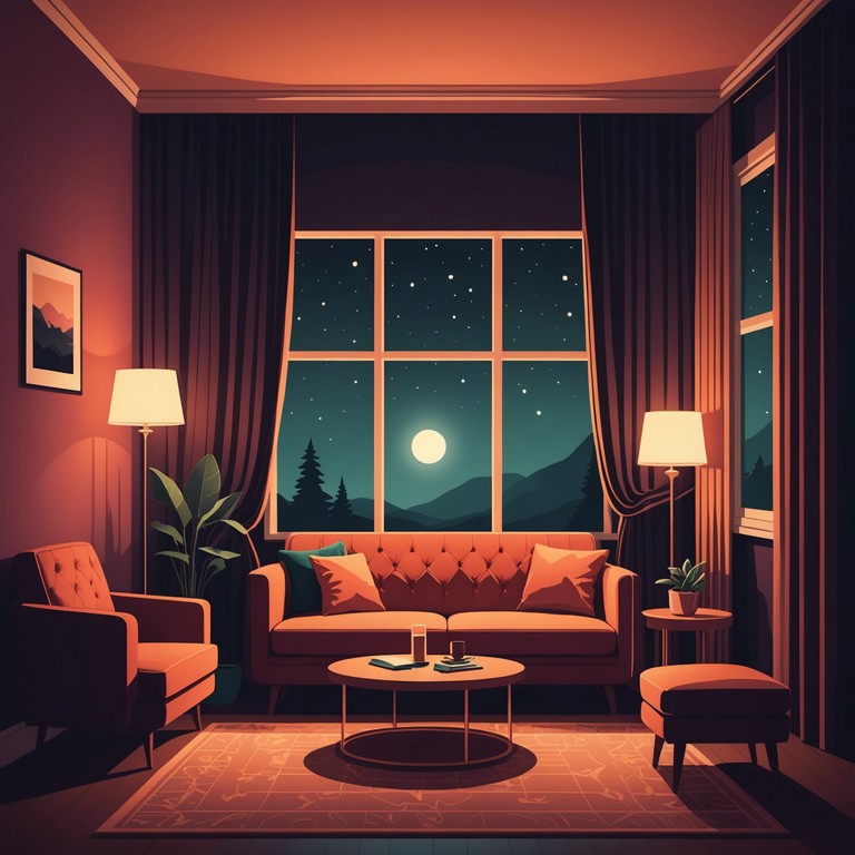 Recreating the allure of the 70s with soul stirring electric piano melodies intertwined with mellow disco rhythms, this music serves as a perfect backdrop for a serene evening.