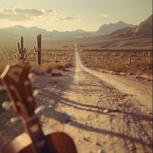 A gritty, rugged track featuring slide guitar and harmonica, reminiscent of the solitary cowboy's journey across the dusty desert plains of the american old west. The music captures the essence of hard won resilience and a tough, unyielding spirit with its bluesy undertones and raw, emotive instrumentation.