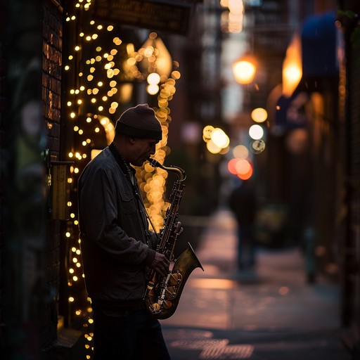 Transport listeners to an urban landscape at sunset. This gritty easy listening track features smooth jazz melodies entwined with a slightly raw edge. Imagine a cityscape as nightfall blurs the lines between light and shadow, where the sounds of life echo against the walls of high rise buildings. The saxophone leads the way, painting vivid pictures of bustling streets winding down for the night.