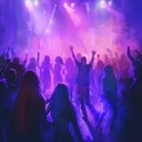 energetic and pulsating for lively nighttime dance events