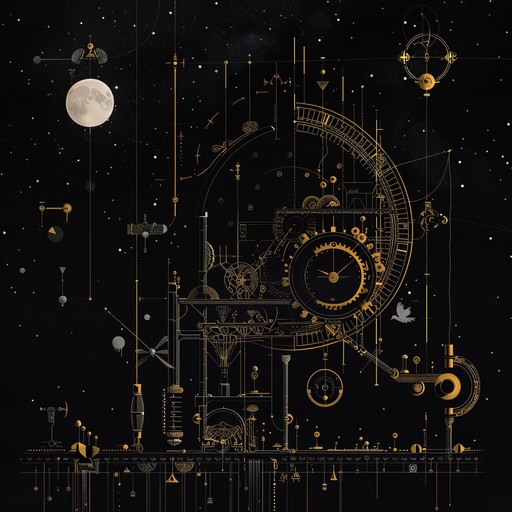 Imagine a world where the night is alive with the pulse of machines, blending the organic with the synthetic in a hauntingly rhythmic dance. The soundtrack captures the essence of a mechanical landscape illuminated by the soft glow of the moon, featuring intricate layers of sound that create an immersive auditory experience