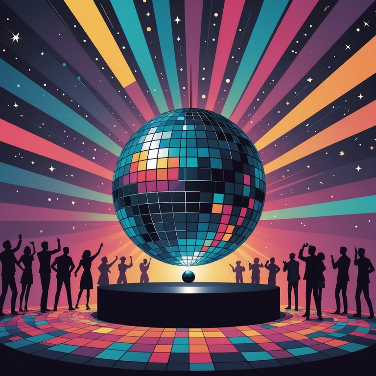 This track captures the essence of rebellion within a disco framework, combining groovy bass lines with infectious beats and a spirit of defiance. The music sweeps through themes of freedom and joy, with a danceable rhythm that invokes the lively disco era, yet twists it with modern rebellious energy. The sonic landscape is densely packed with nostalgic disco elements that meet the raw edge of underground dance scenes.