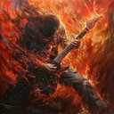 an explosive instrumental rock track with blistering guitar solos