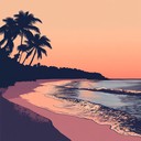 a gentle, soothing instrumental capturing tropical breezes and waves