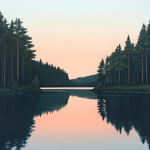 An instrumental suomipop track that blends gentle kantele melodies with ambient sounds of finnish nature, creating a soothing and relaxing atmosphere reminiscent of a peaceful walk through finnish forests during a calm autumn evening.