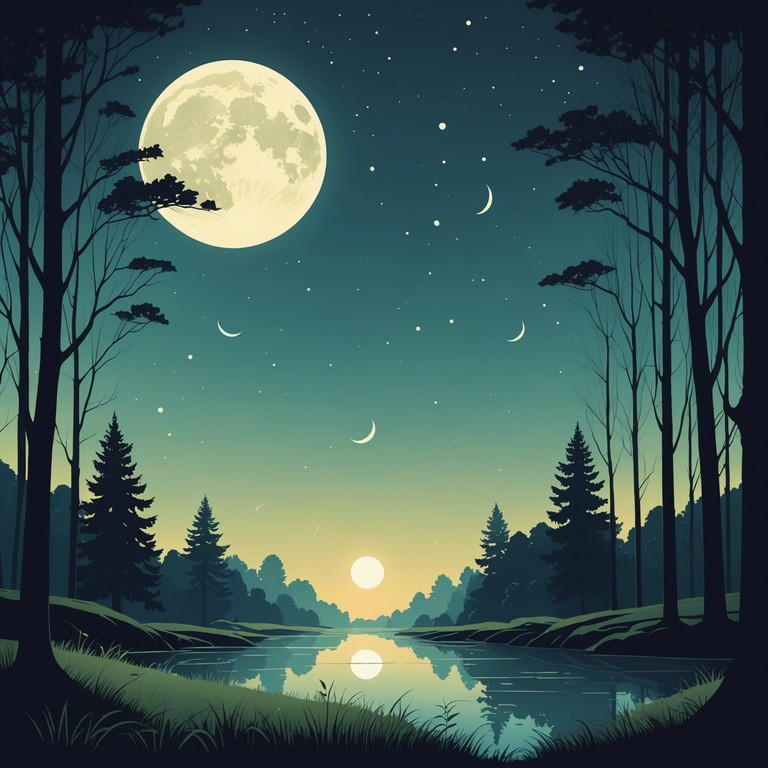 Imagine a gentle giant humming a lullaby to the creatures of the enchanted forest as stars twinkle above. This track blends the simple charm of a music box with the depth of a peaceful night's ambiance.