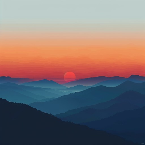 This track captures the essence of a sunrise over the appalachian mountains, featuring energetic banjo playing and uplifting melodies. Perfect for evoking feelings of hope and renewal.