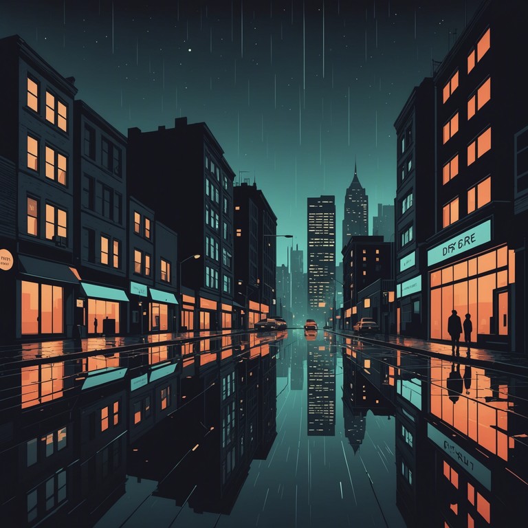 This track embodies a gritty texture layered with deep, lyrical melodicism that resonates with the feeling of an urban night under a full moon. The use of a haunting electric guitar solo captures the essence of wandering through dimly lit cityscapes, contemplating life's deeper meanings. It's the sound of solitude and introspection, perfect for thoughtful evening listens.