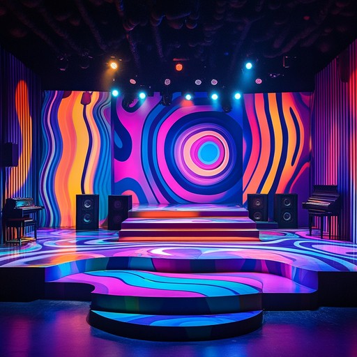 Dive into an enchanting instrumental where classic broadway theatrics meet mind bending psychedelic sounds. Experience a captivating fusion that transports listeners to a colorful, trippy stage set in a world of wonder and imagination