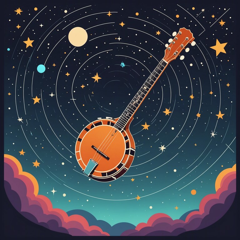 Imagine a musical journey where interstellar banjo tunes fuse with the rich traditions of earth's music, creating a soundscape that transcends boundaries and celebrates cosmic diversity.