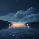 a calming k pop instrumental with ethereal synth and soft tones.