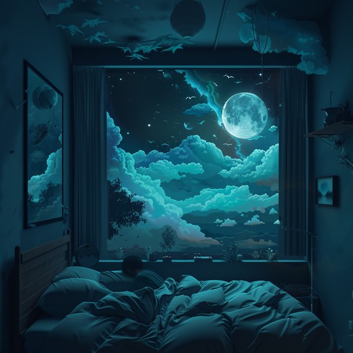 This gentle instrumental track captures the essence of a peaceful, dreamy night. Delicate piano melodies intertwine with soothing synth pads, creating a warm and inviting atmosphere. The soft, muted percussion adds a subtle rhythm, while the occasional presence of ethereal soundscapes enhances the tranquil ambiance. Perfect for unwinding after a long day or as a backdrop for quiet moments of introspection.
