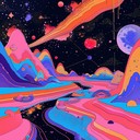 festive sounds merge with interstellar psychedelic vibes.