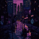 a gritty drum and bass track with industrial urban vibes