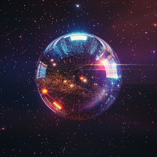 Dive into a shimmering soundscape where glitzy beats meet cosmic influences, creating an out of this world experience. Synths sparkle like distant stars, while bass lines add depth to the galaxy of sound. Perfect for evoking the glitter and glam of a starry night.
