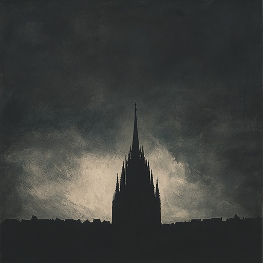 An epic, instrumental goth composition that weaves together dark, brooding atmospheres with haunting melodies, creating a profound journey through shadow and light.