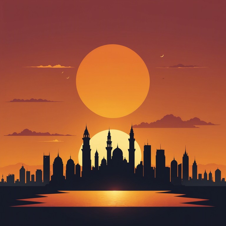 This track blends soul's emotive richness with middle eastern melodic structures, creating a unique, emotionally deep soundscape. The fusion encapsulates the warmth of a sunset in cairo, using traditional instruments to bridge diverse cultural sounds.