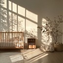 a melancholic nursery rhyme with tender and gentle melodies