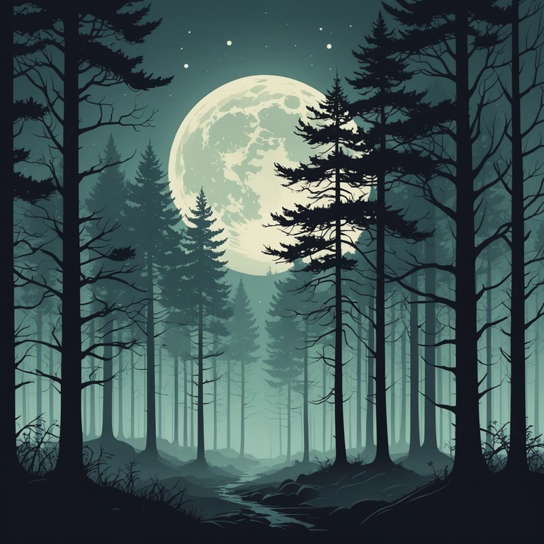 Deep in the shadowed vale, whispers transform into an eerie symphony, created by the haunting tones of a dusty, ancient piano. The composition weaves through darkwave textures, exuding mystery and otherworldly charm from a forgotten realm