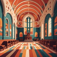 gentle church organ, psychedelic fusion