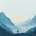 hypnotic bluegrass instrumental echoing through misty mountain valleys