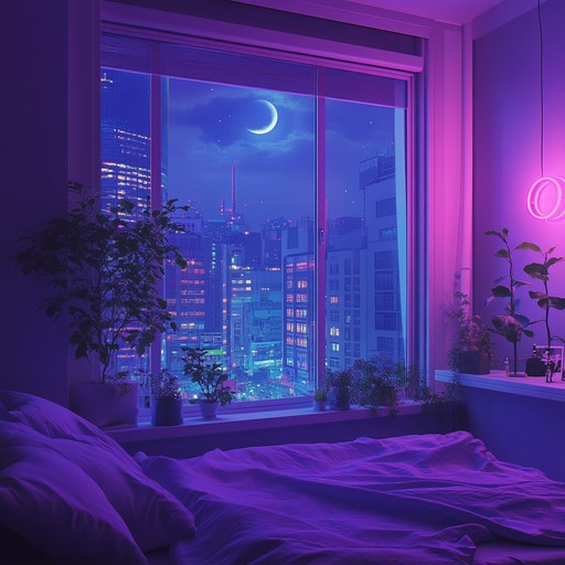 Dive into an ethereal journey where gentle synths intertwine with mellow beats, creating a soothing yet hypnotic atmosphere that evokes the tranquility and mystery of midnight. Soft guitar strums layer over atmospheric pads, enveloping the listener in a warm, intimate sonic embrace perfect for late night introspection.