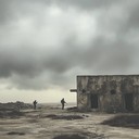ominous military instrumental featuring dark rhythmic elements