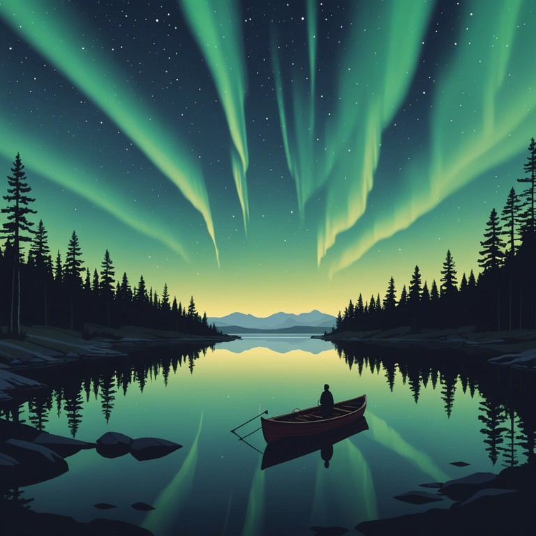 Exploring the depths of finnish emotion through music, 'under nordic stars' captures the essence of a quiet, reflective night in finland. Soft, dreamlike synths provide a backdrop to gentle yet poignant vocaloid harmonies, inviting the listener into a tranquil, introspective world.