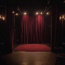 haunting cabaret tune with melancholic piano and strings.