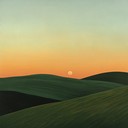 effortless guitar strumming evokes gentle countryside sunset memories