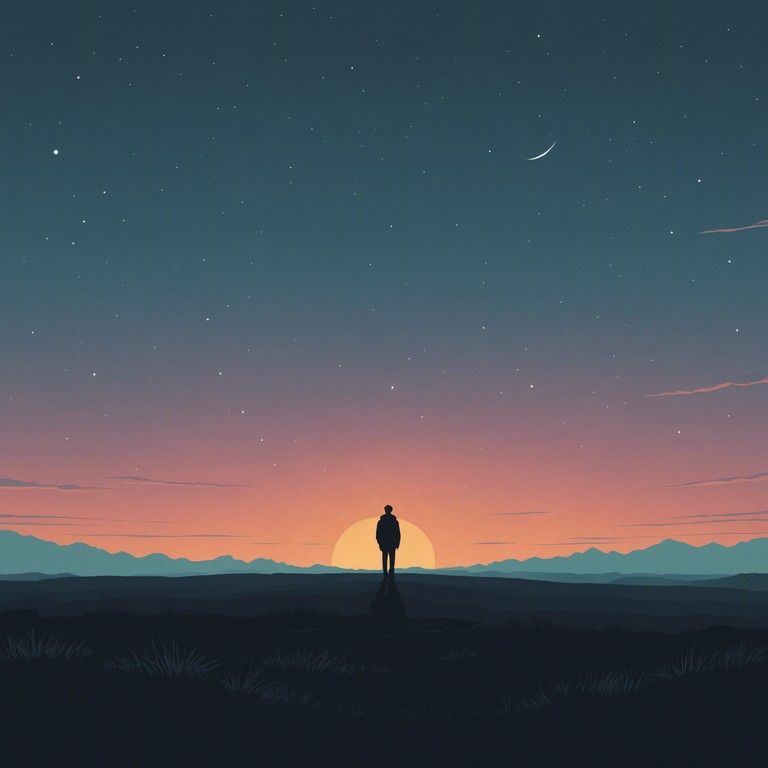 This track presents a poignant, immersive audio journey, masterfully combining the subtlest of orchestral nuances to evoke a sense of nostalgia and deep longing. The delicate interplay between shadow and light through sound creates an evocative narrative of remembered yet distant experiences, resonating with anyone who hears it.