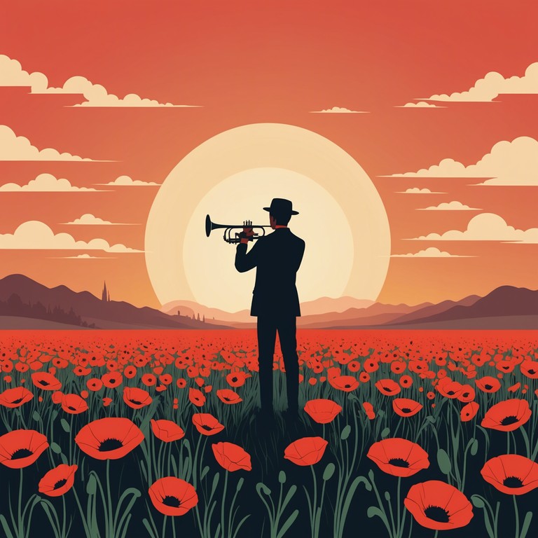 An emotional rendition designed to capture the dignity and solemn pride associated with remembering fallen heroes. The trumpet's solitary notes act as a profound tribute to sacrifice and honor, weaving through moments of poignant silence and powerful crescendos.