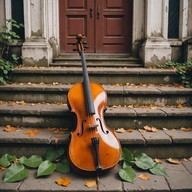 delicate cello within intense deathcore energy