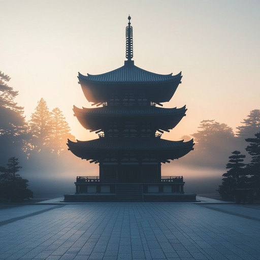 A contemplative blend of shakuhachi and electronic synths, evoking a deep sense of nostalgia and inner reflection, perfect for meditative and tranquil moments.