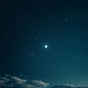 soft piano under calming night sky tones