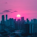 a romantic electro instrumental with lush, nostalgic synth melodies.