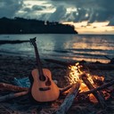 latin inspired acoustic guitar creating warm, relaxing beach vibes