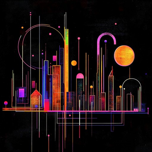 An enthralling instrumental synthpop piece that captures the essence of urban nightscapes, combining dynamic synth melodies with rhythmic beats to invoke the sensation of roaming neon lit streets.