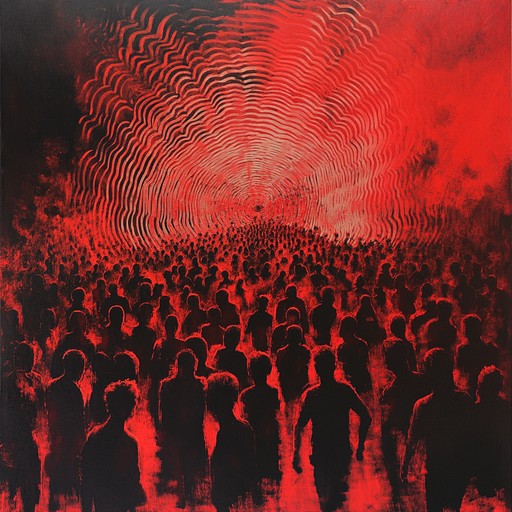 A powerful and fierce instrumental track that blends heavy rock guitars with pulsating dance rhythms, creating an explosive soundscape that channels anger into movement.