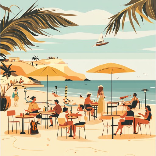 Capturing the essence of a breezy summer day with lighthearted jazz tunes and a laid back groove, ideal for relaxing or light entertaining