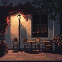 smooth and mellow jazz evoking a reflective summer day