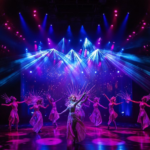 Feel the electrifying energy as this instrumental cabaret track takes you on a vibrant journey, filled with dynamic rhythms and playful melodies. Perfect for a high energy show, the piece intertwines theatrical flair with modern twists, bursting with life and excitement.