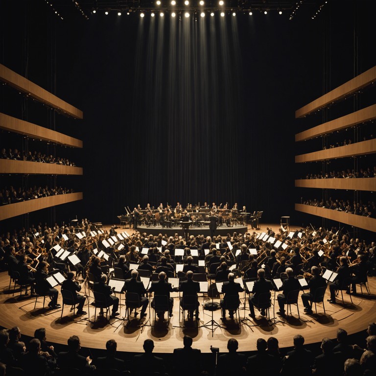 This orchestral composition embodies a sense of huge celebration and triumph, featuring layers of string melodies and brass crescendos that paint the audio landscape with sounds of victory and grandeur. It is designed to accompany key moments of joy such as national celebrations, big personal achievements, or significant ceremonial events.