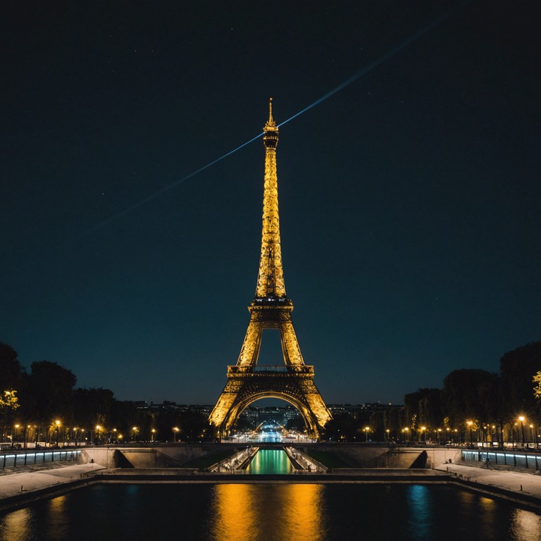 Imagine a track where sultry saxophone melodies intertwine with eclectic beats, embodying the mysterious allure of a midnight rendezvous in paris. The music carries a blend of romance and adventure, perfect for a reflective night walk along the seine or an intimate gathering in an artsy parisian loft.